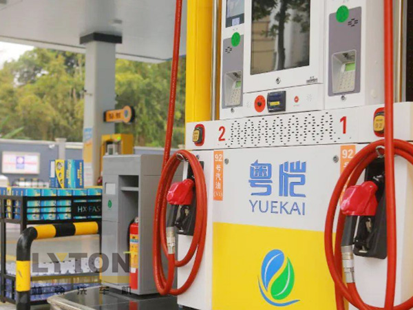 四會粵愷，一站三套洗車設備！粵愷加油站復購林頓FX11全自動洗車機